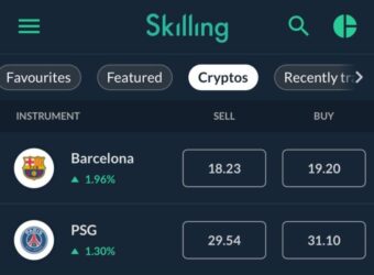 独家：Skilling 推出粉丝代币差价合约交易