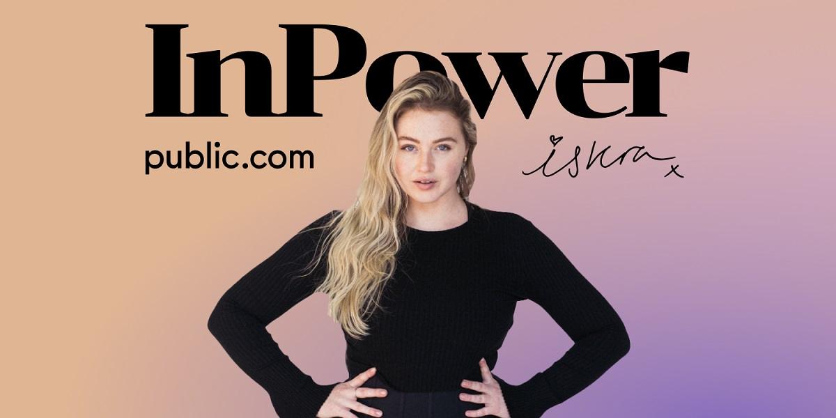 Public.com 携手超模 Iskra Lawrence 推出 InPower 计划，瞄准女性投资者