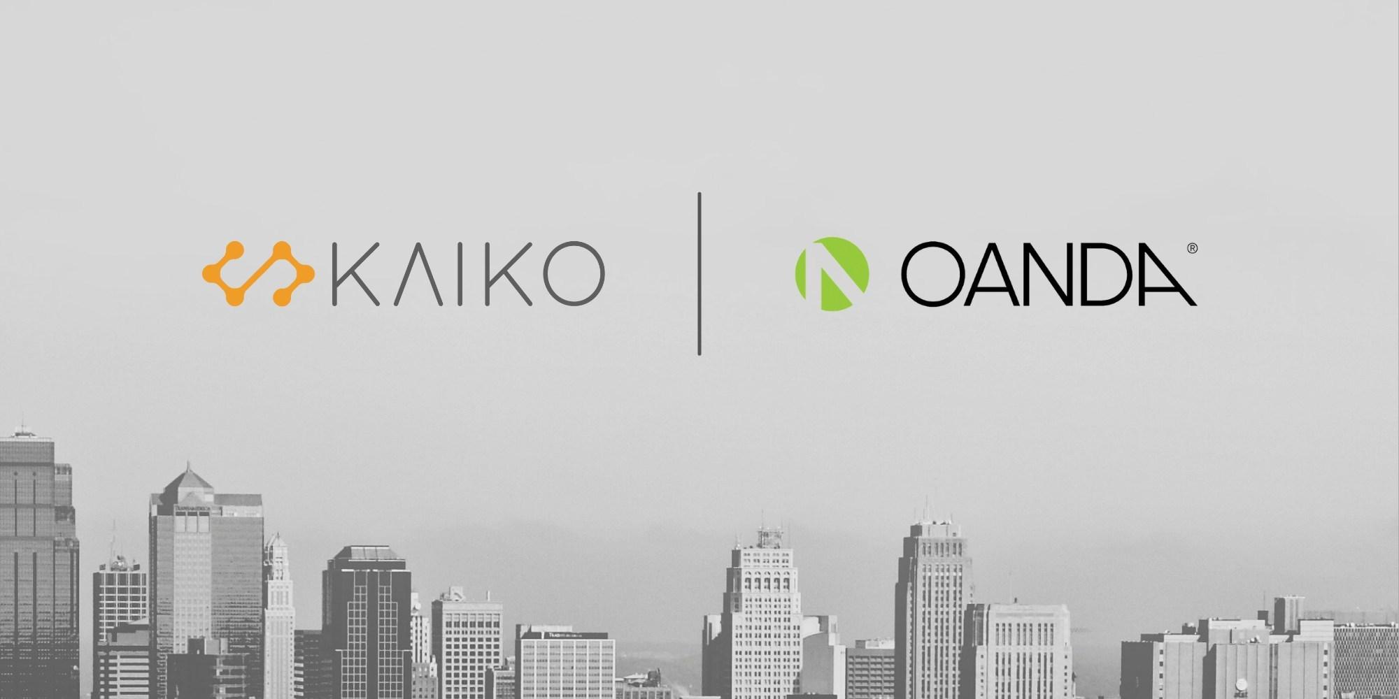 Kaiko与OANDA合作构建可审计的加密资产定价