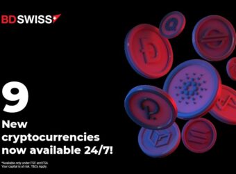 BDSwiss 新增九种加密货币差价合约，扩大加密资产产品线