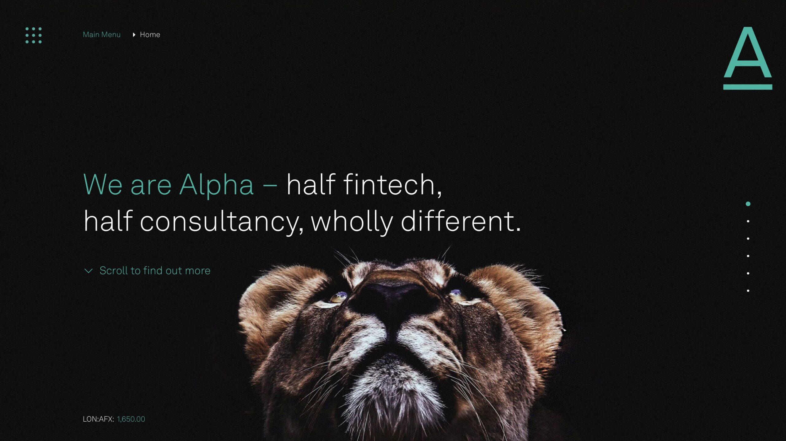 Alpha FX 推出全新官方网站，强化投资者关系板块