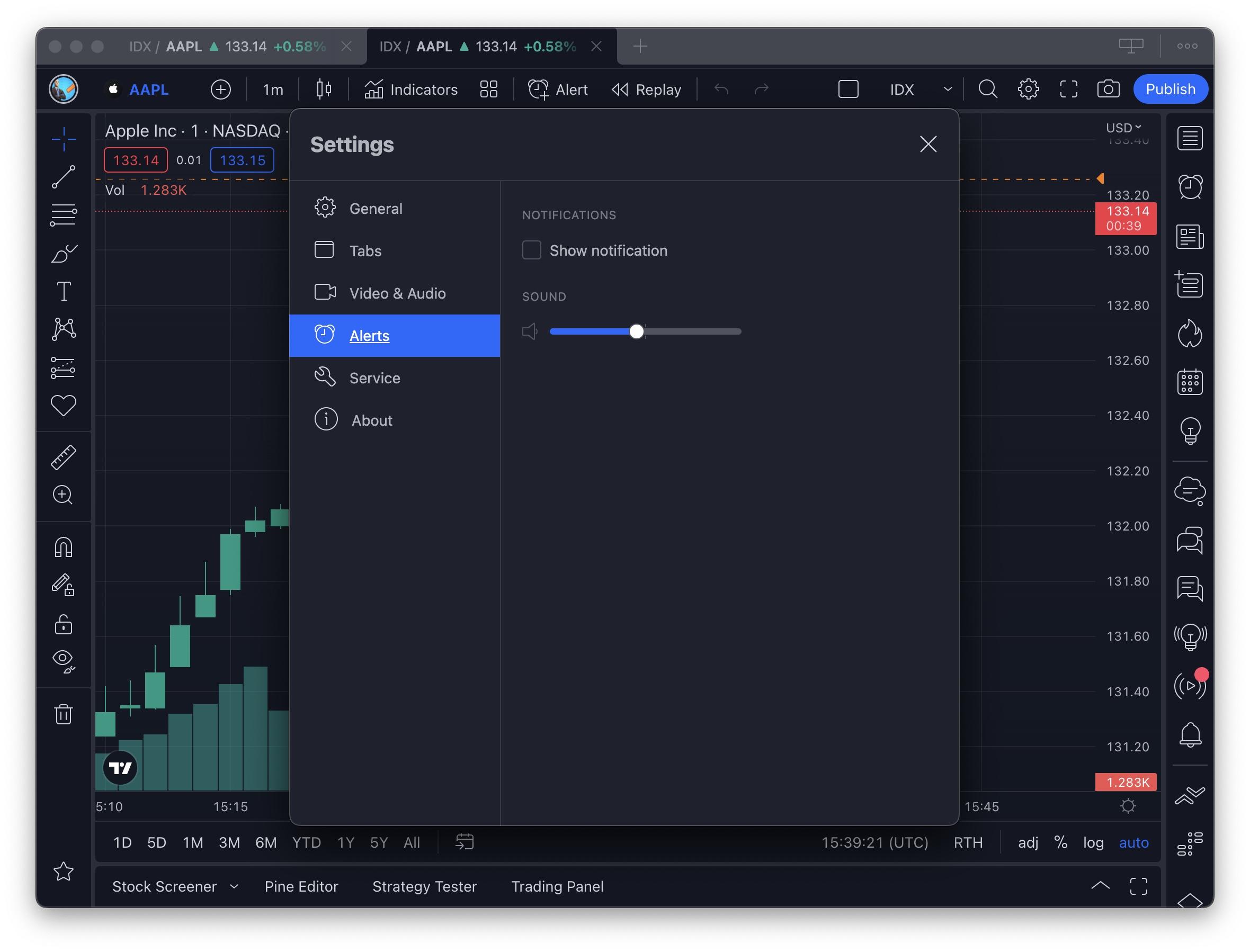 TradingView 发布桌面端 2.0 版本，新增应用内音量控制等功能
