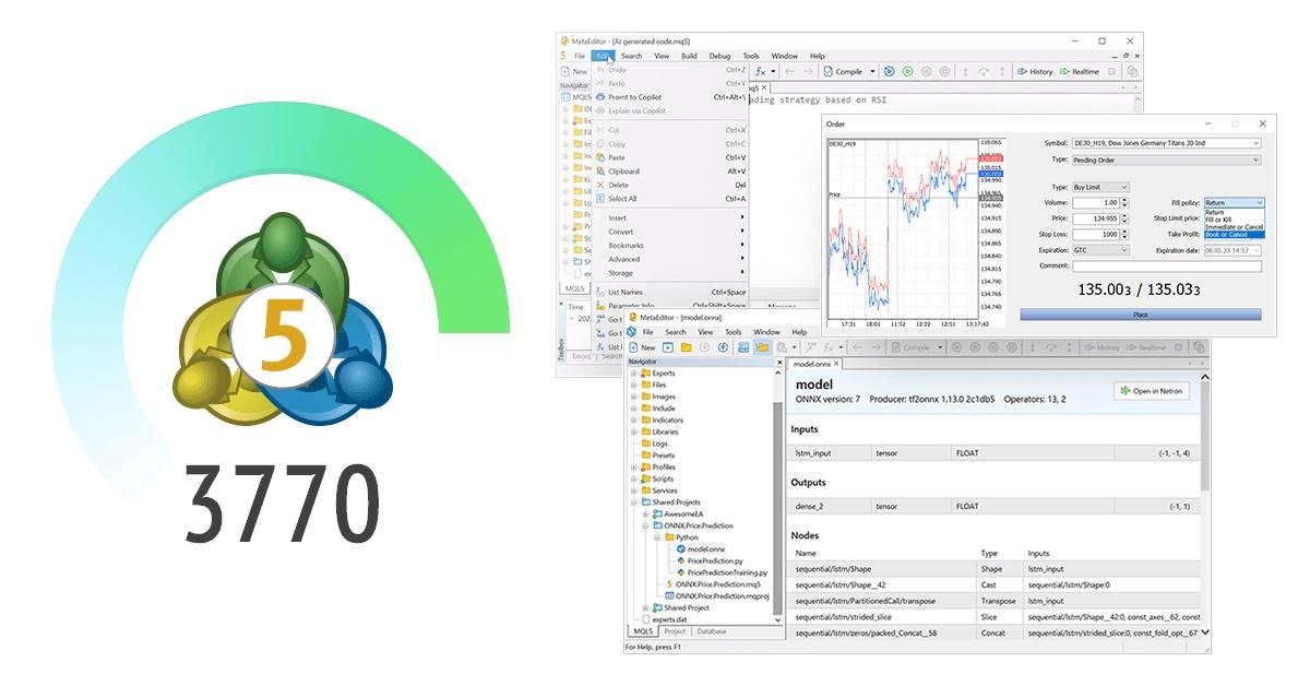 MetaQuotes 发布 MetaTrader 5 测试版：集成 AI 编程助手 Copilot