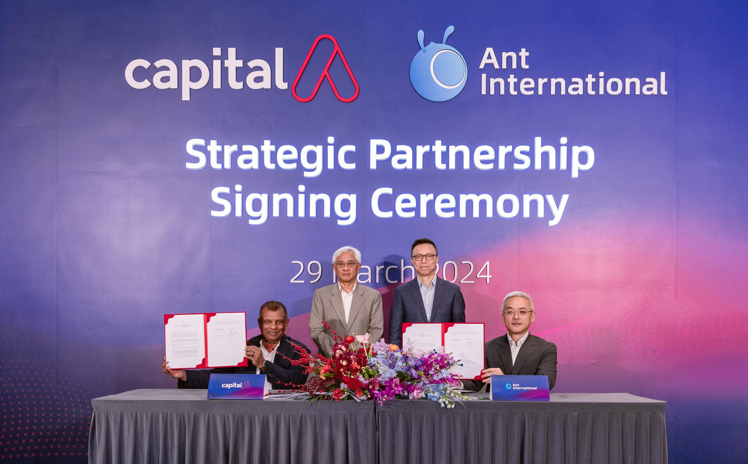 蚂蚁国际与Capital A达成战略合作，共推数字支付与金融科技