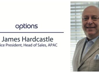 Options 任命 James Hardcastle 为亚太区销售副总裁