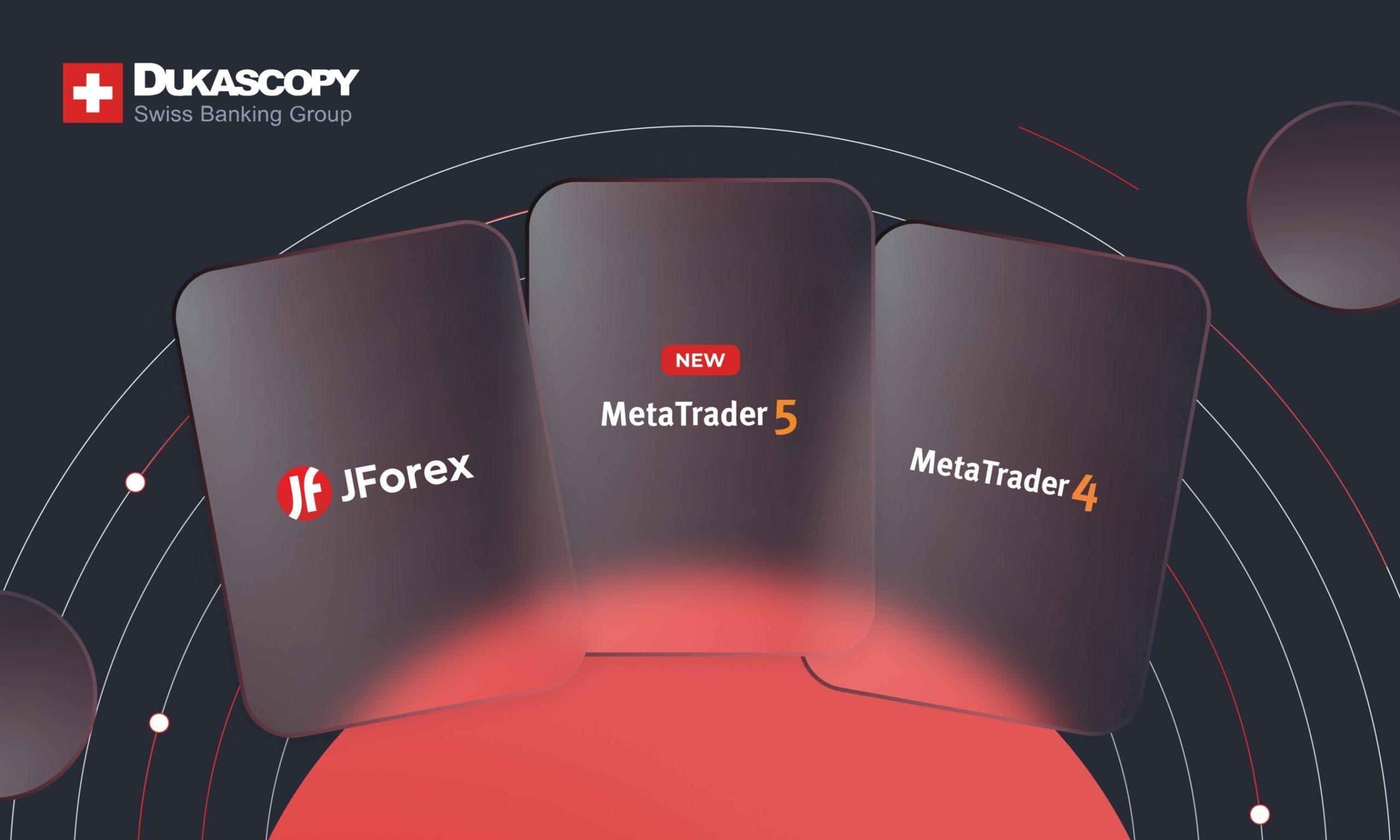 Dukascopy 完成 Beta 测试后新增 MT5 交易平台