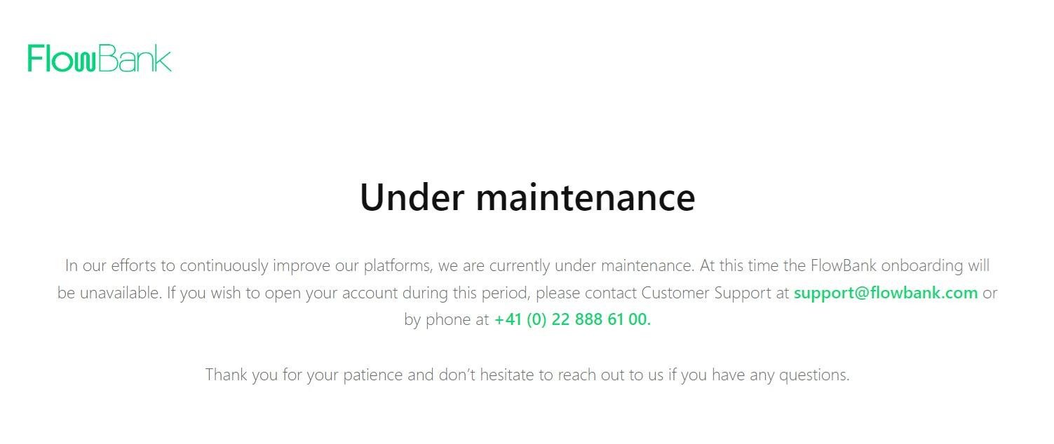 FlowBank 被 FINMA 裁定破产后停止客户开户