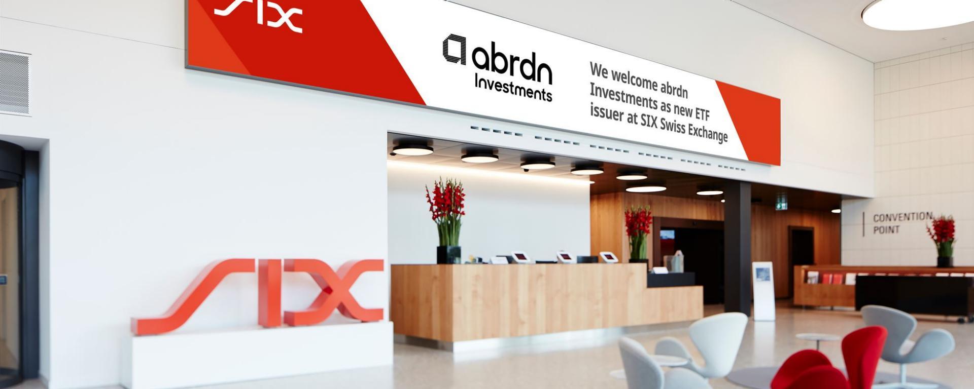 SIX 迎来 abrdn Investments 首只主动型 ETF 上市，瑞士交易所 ETF 总数增至 1,845 只
