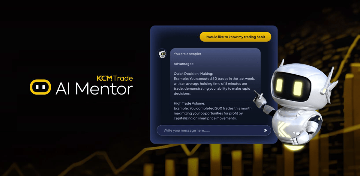 KCM Trade 推出 AI Mentor，以人工智能辅助交易者