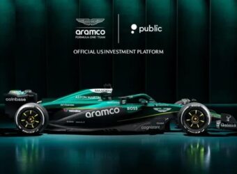 Aston Martin Aramco F1 与 Public 达成多年合作，并获后者股权