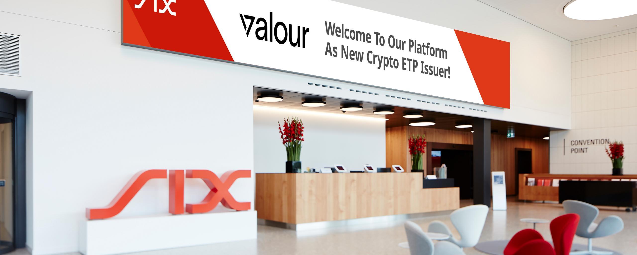 SIX 迎来 Valour Digital Securities 成为最新加密 ETP 发行商
