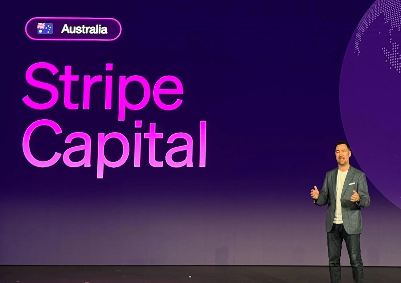 Stripe 宣布将在澳大利亚推出 Stripe Capital，为中小企业提供快速融资