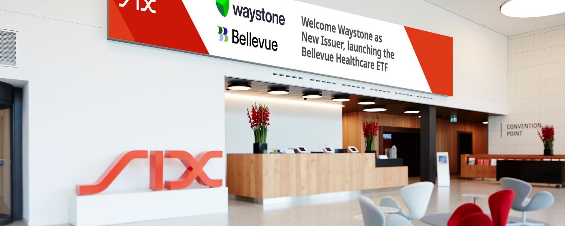 Waystone 以 ETF 发行商身份加入 SIX 瑞士交易所，Bellevue 医疗 ETF 同步上市
