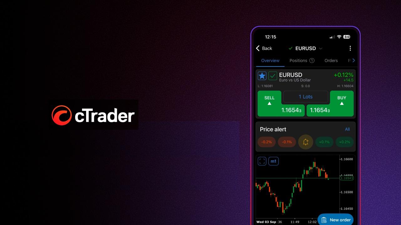 cTrader 推出免费 Prop 试用账户，赋能自营交易公司竞赛与招募