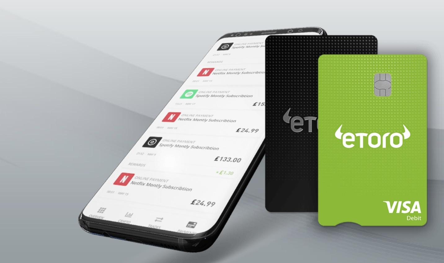 eToro Wallet应用将更名为eToro Money，新增现金账户和Visa借记卡