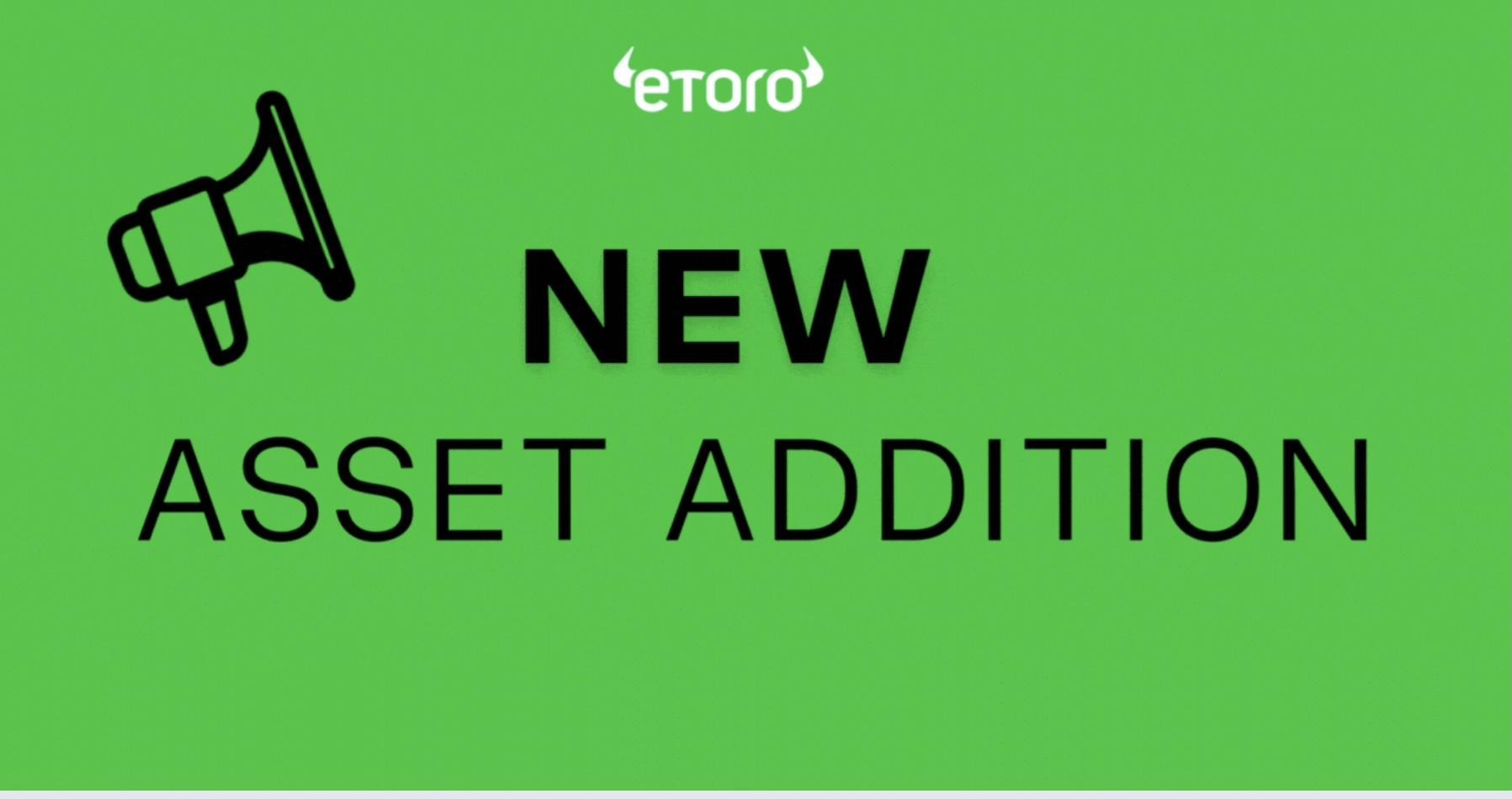 eToro新增10种欧元计价资产，扩展投资工具阵容
