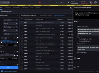 盈透证券推出IBKR Desktop 2.0测试版，AI选股器支持自然语言指令