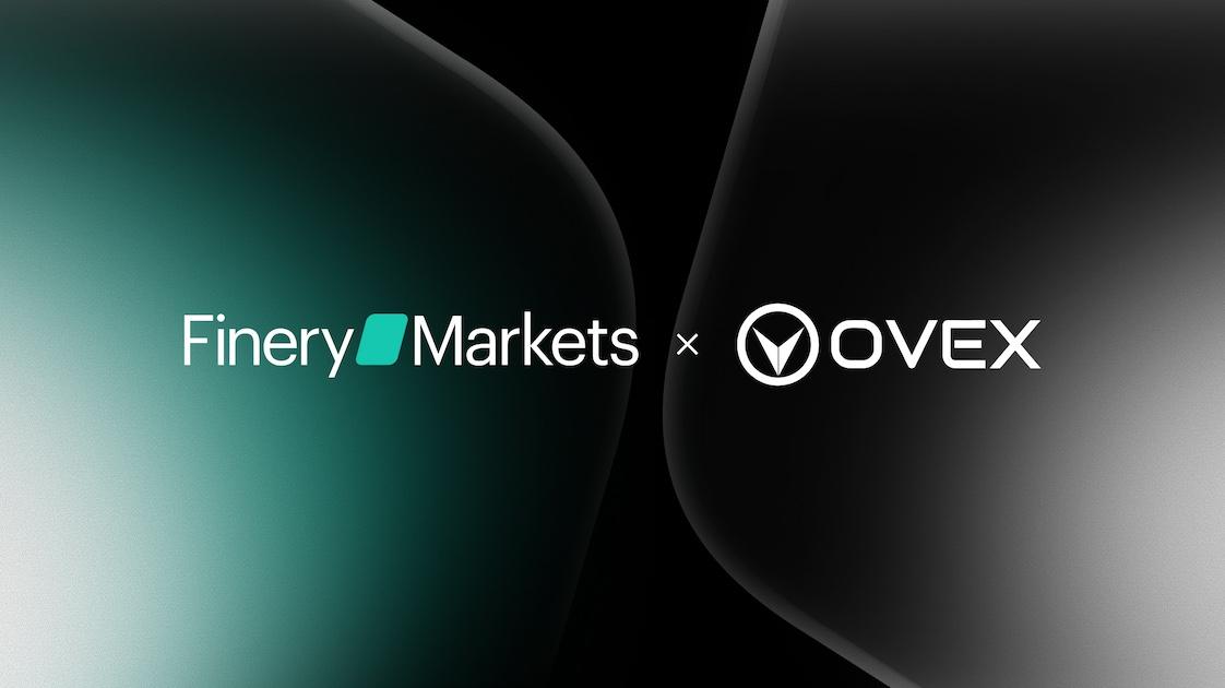 OVEX 与 Finery Markets 达成战略合作，独家接入非洲机构加密流动性