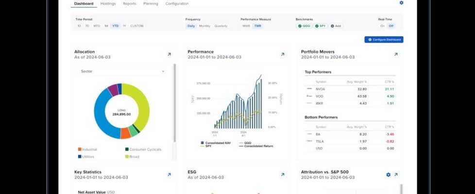 盈透证券PortfolioAnalyst重大升级:顾问可创建模型投资组合、直达仪表板报告与税务规划工具全面上线