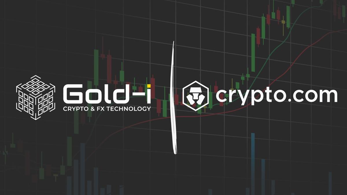 Gold-i整合Crypto.com，拓展机构加密流动性渠道