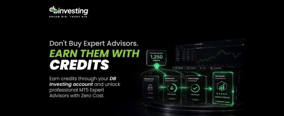 DB Investing推出49款EA算法工具：价值超11990美元可用积分解锁