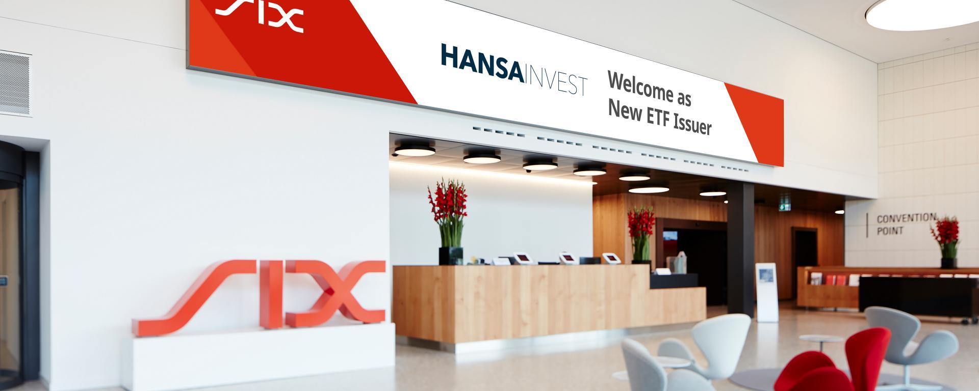 SIX Swiss Exchange 迎来 HANSAINVEST 作为 ETF 发行商，BIT Global Technology Leaders UCITS ETF 上市